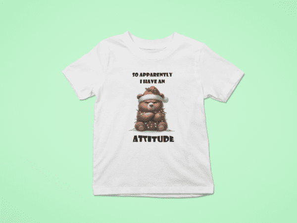 Christmas Bear Attitude T-Shirt