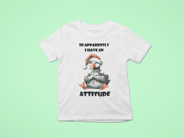 Christmas Goose Attitude T-Shirt