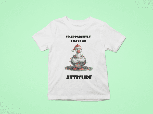 Christmas Goose Attitude T-Shirt