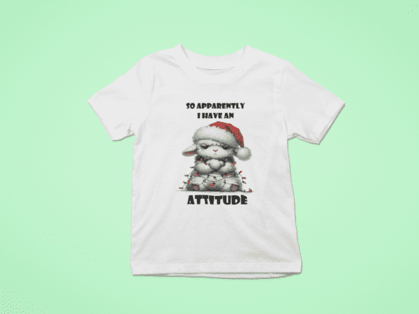 Christmas Sheep Attitude T-Shirt