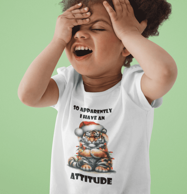 Christmas Tiger Attitude T-Shirt