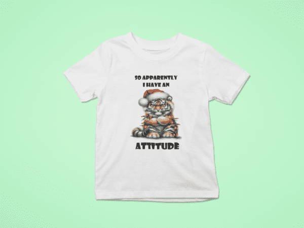 Christmas Tiger Attitude T-Shirt