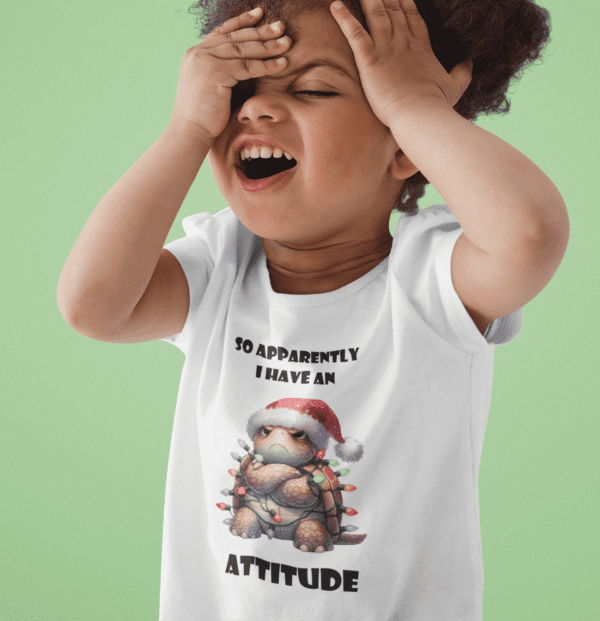 Christmas Turtle Attitude T-Shirt